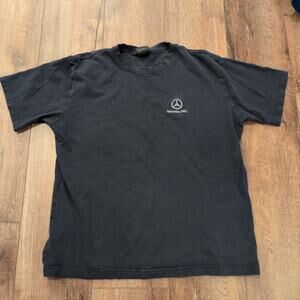 VTG Mercedes Benz Adult Medium Shirt Embroidered Car Luxury Official Merchandise